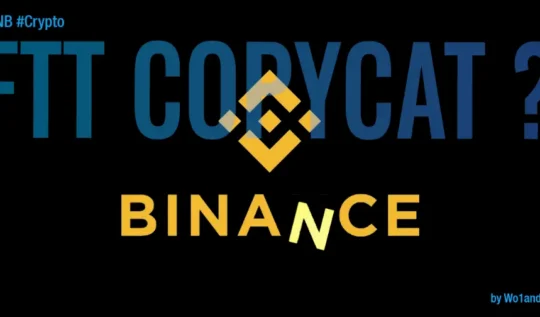 Binance – BNB is a FTT Copycat ?